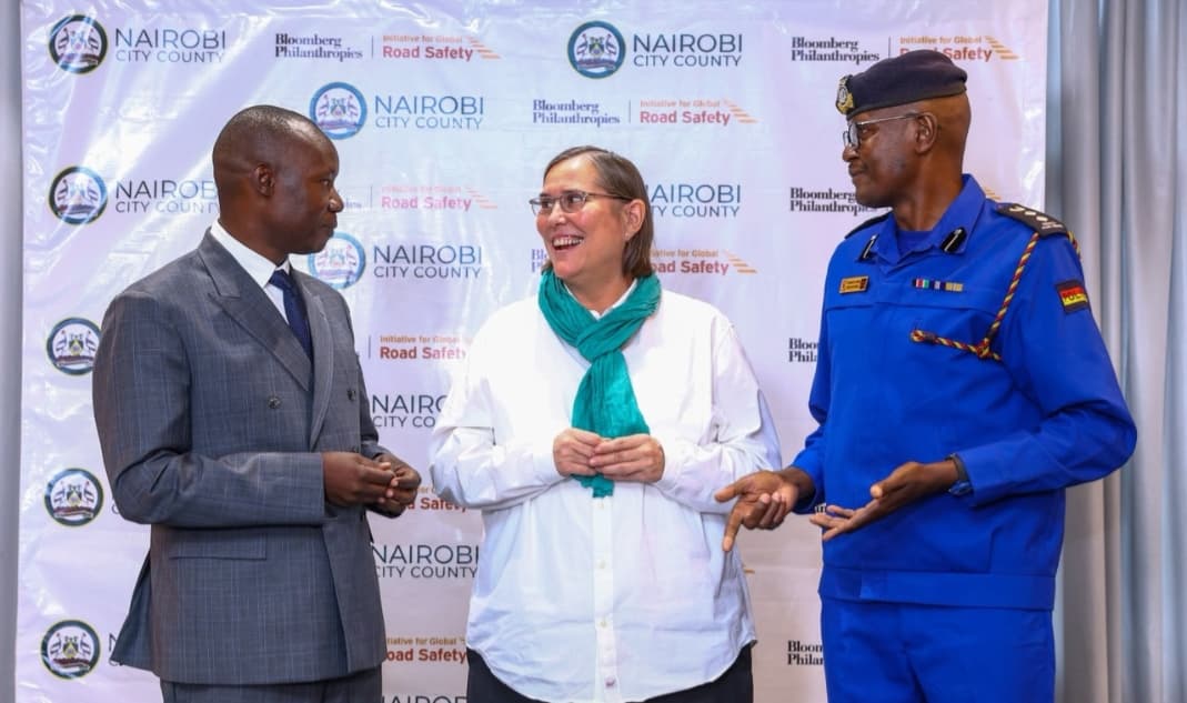 Nairobi partners with bloomberg philanthropies to tackle traffic fatalities