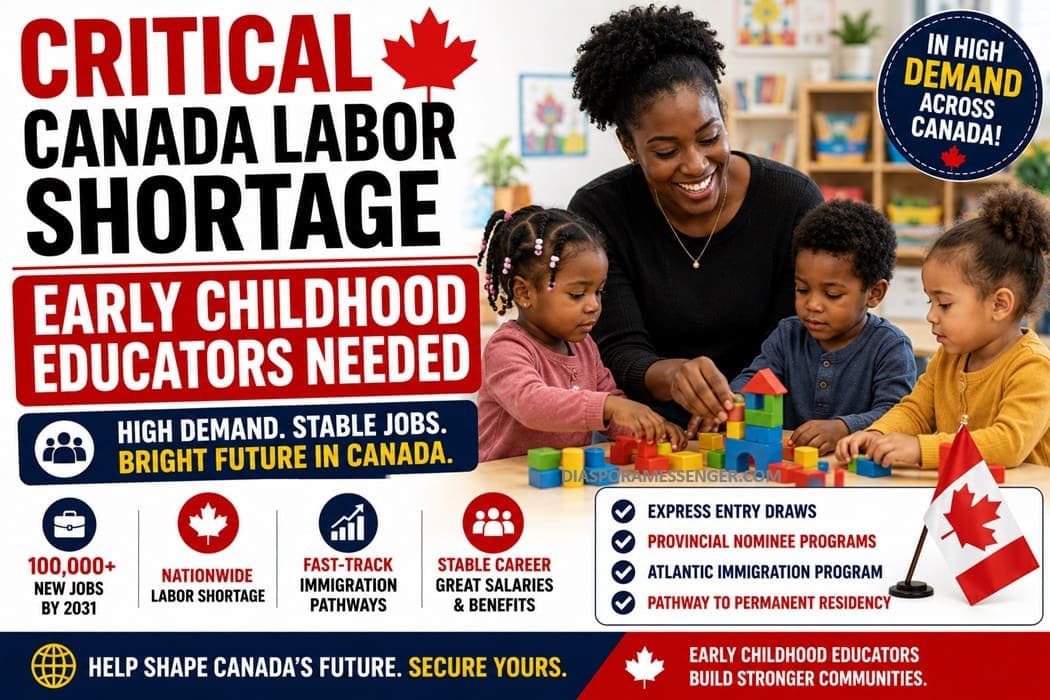 Canada Childhood Educator Shortage: Foreign Teachers Needed