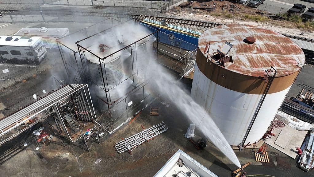 More than 40,000 Californians evacuated due to chemical tank leak