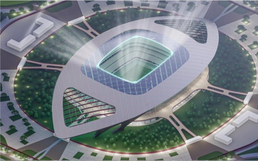 Which stadiums are anticipated to host the AFCON 2027?