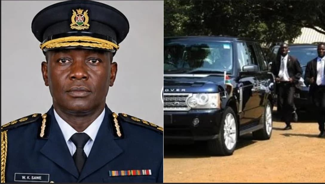 William Sawe named new presidential escort commander after Kilifi breach