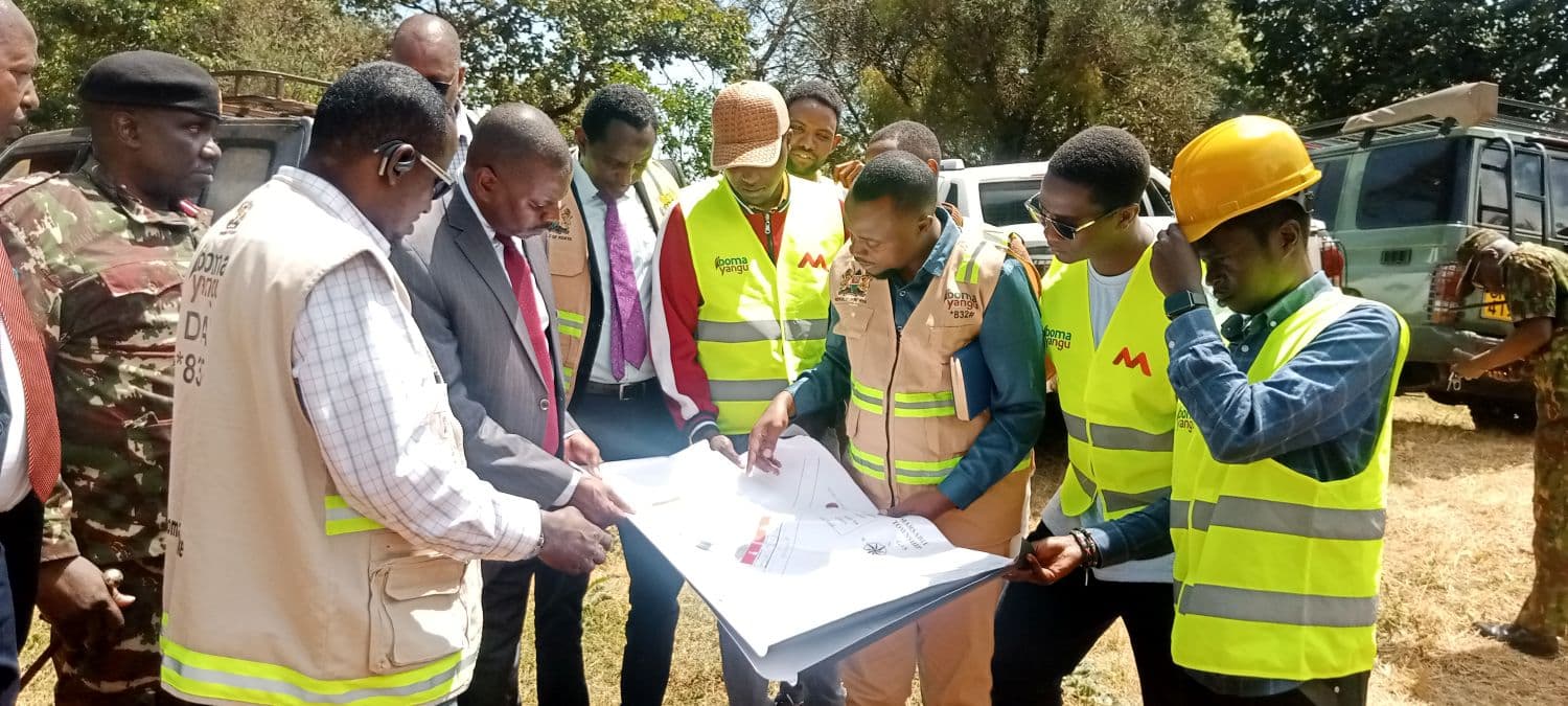 The affordable housing programme takes off in Marsabit
