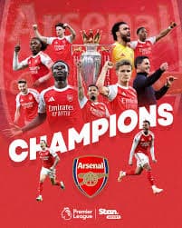Arsenal champions as Man City draw at Bournemouth
