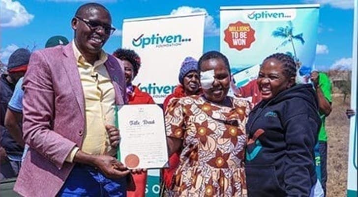 Optiven Foundation hands over plots on World Rural Women’s Day