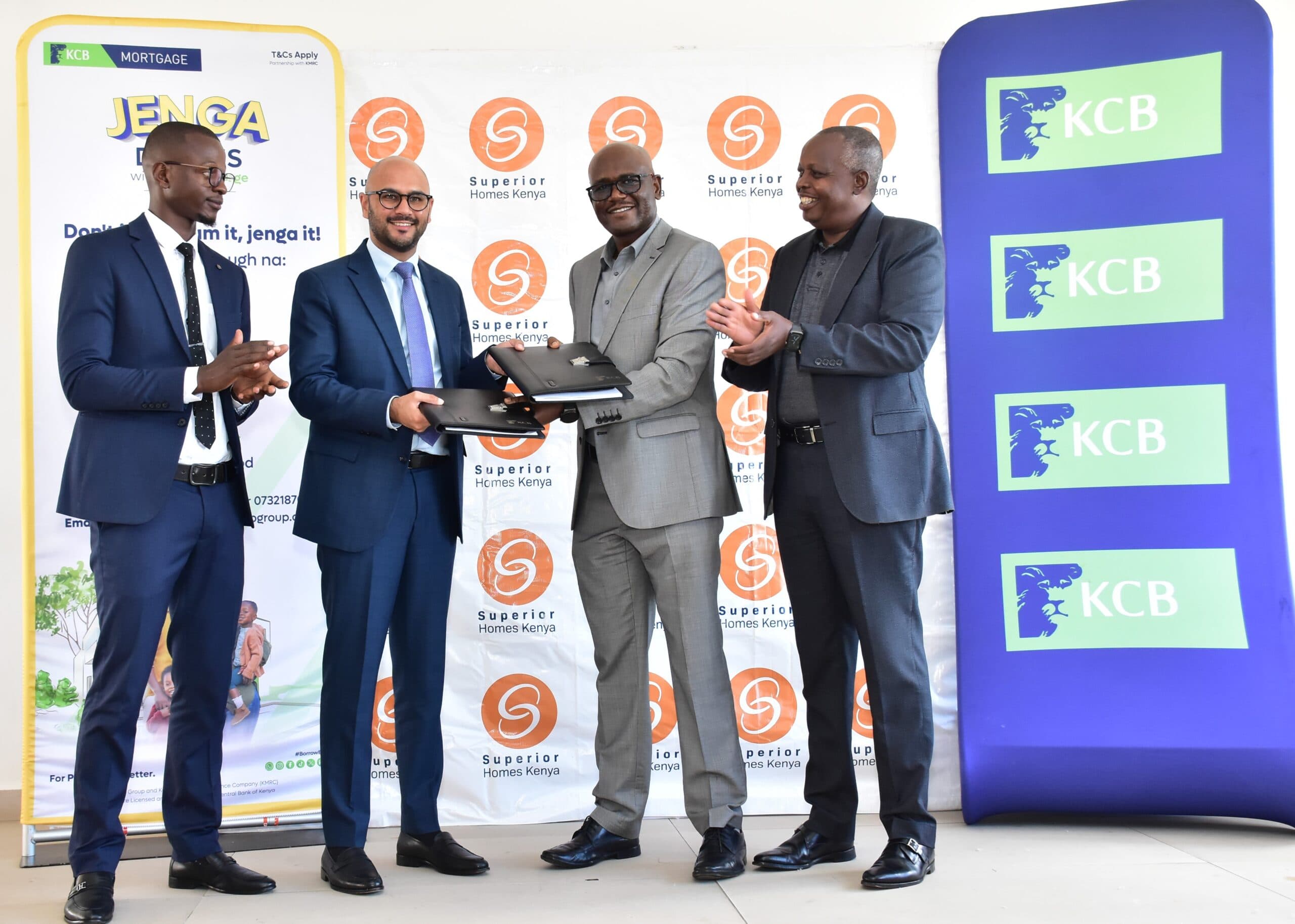 KCB & Superior Homes partner to drive uptake of mortgages in Kenya
