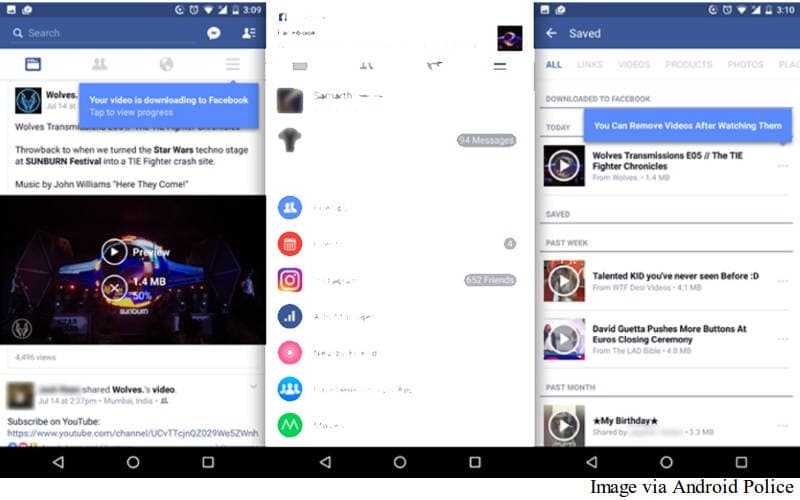 Facebook Is Testing a New Feature That Will Allow Users to Save Videos for Offline Viewing