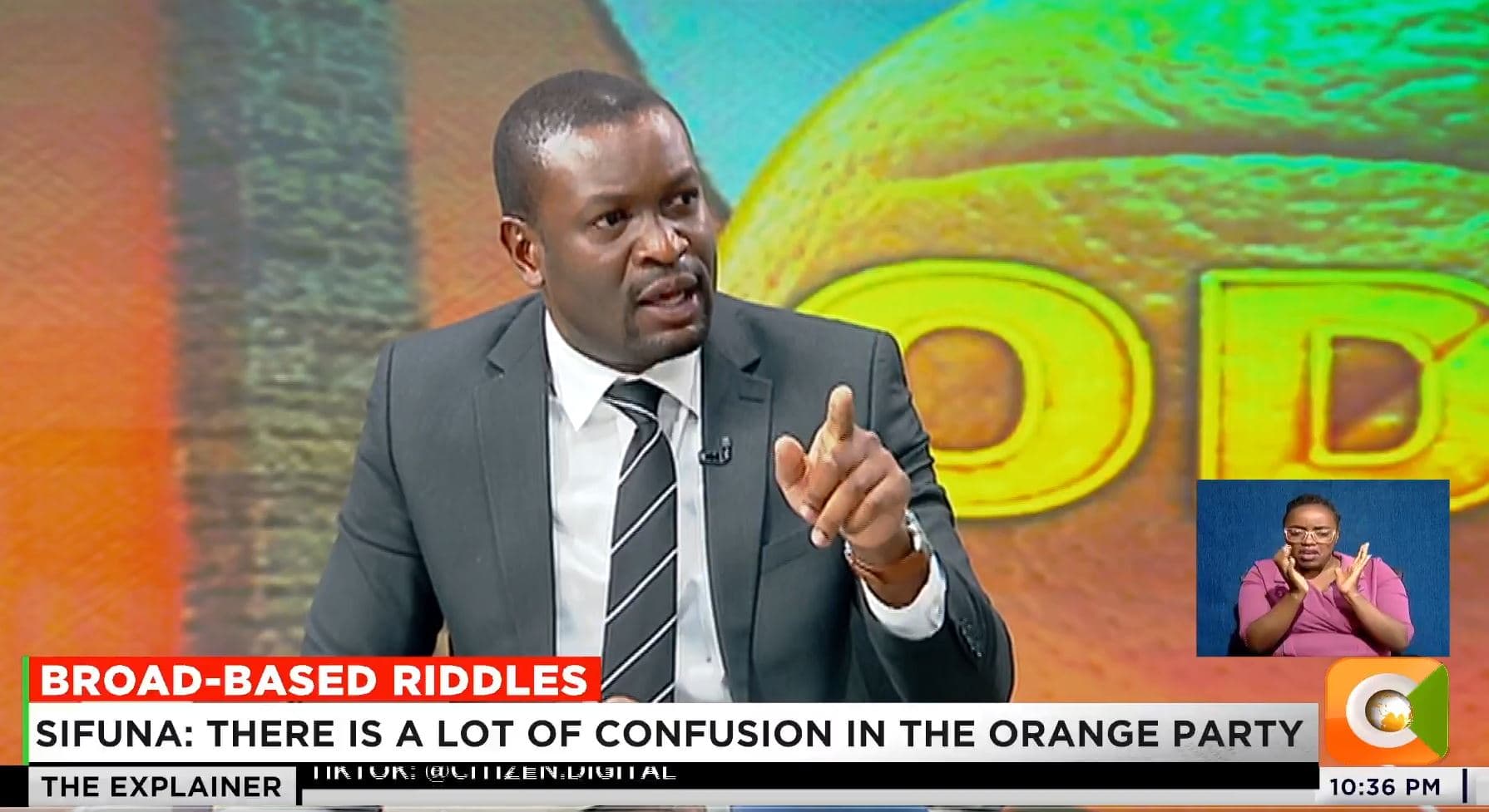 Sifuna Fights ODM’s Second Attempt to Remove Him as Secretary General