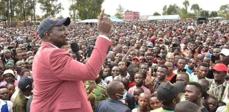 Rowdy Youth Attempt to Force Their Way Into Ruto Event in Kisii