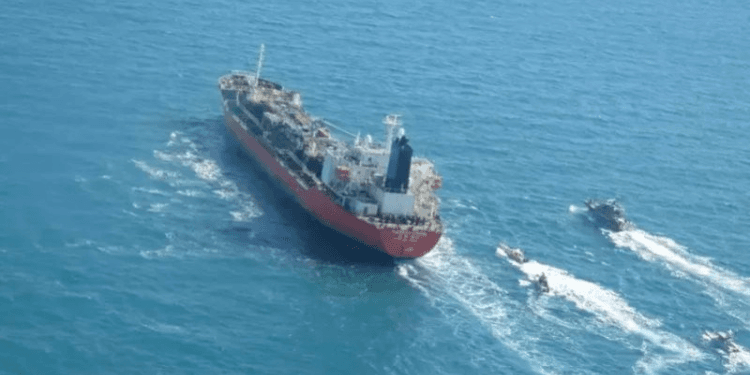 Iran Claims Oil Tanker Entered Its Waters Despite US Threats
