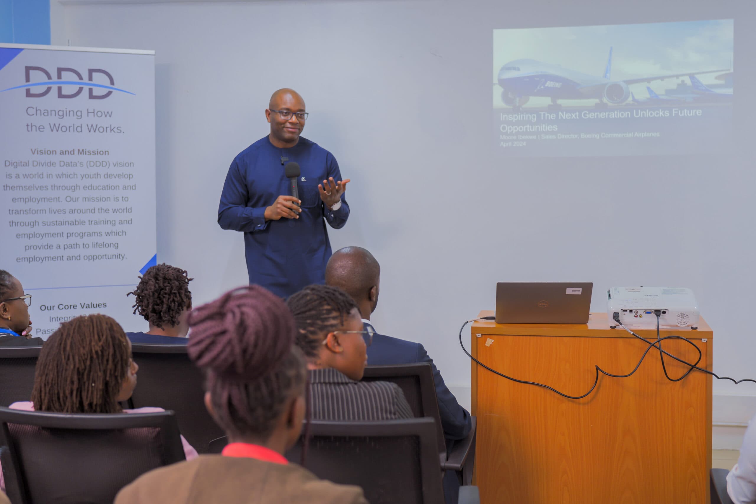 Boeing partners with Digital Divide Data in aviation employability program for Kenyan youth
