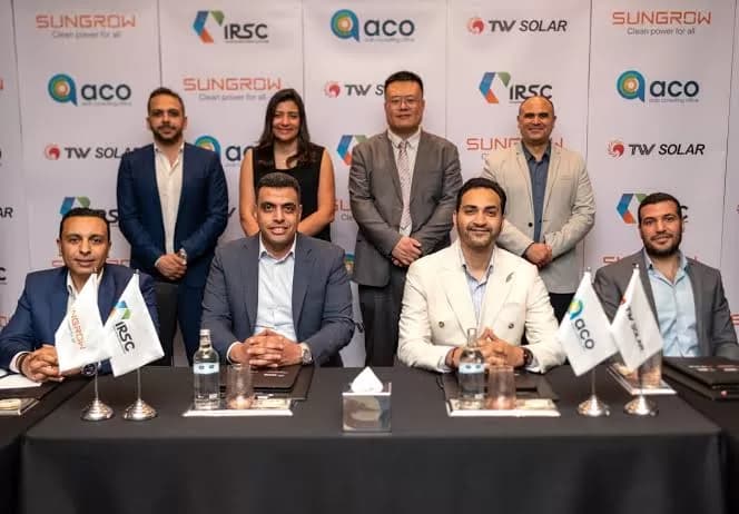 IRSC Signs agreement with ACO, Sungrow, and Tongwei for Egypt’s 75 MW Solar Projects