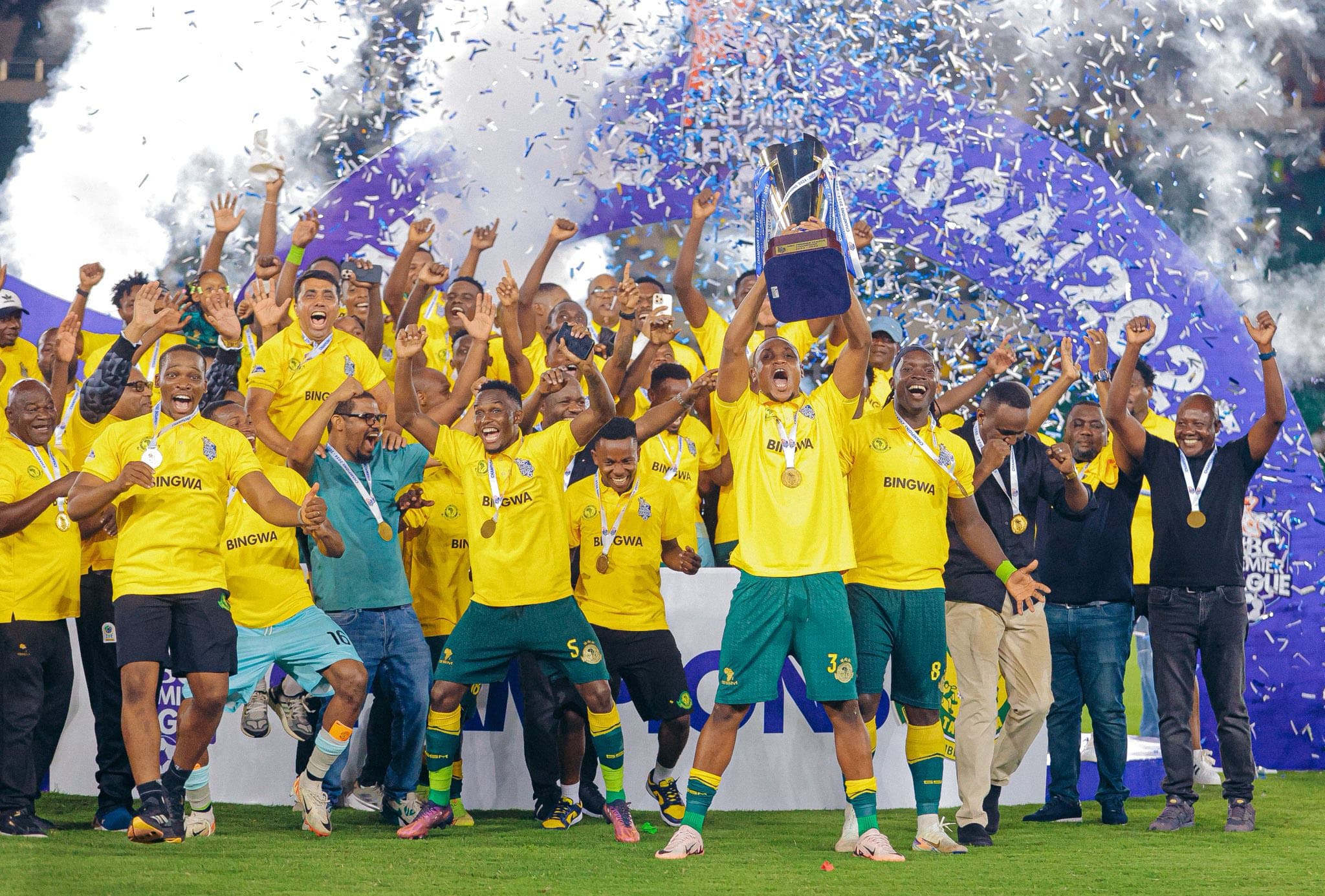 Harambee Stars maestro skippers Yanga to fifth successive league title