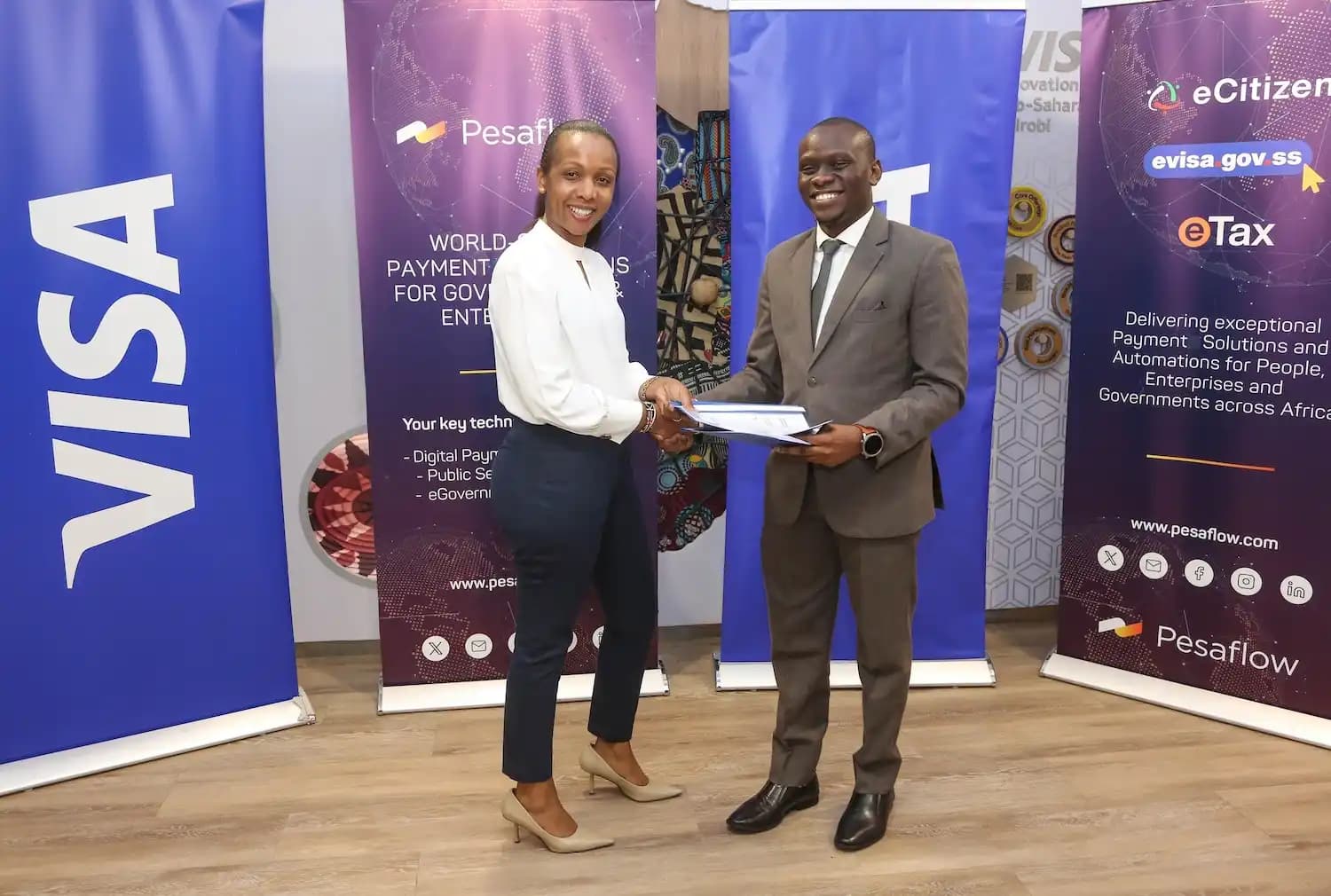 Visa and Pesaflow Partner to Enhance Digital Government Ecosystems