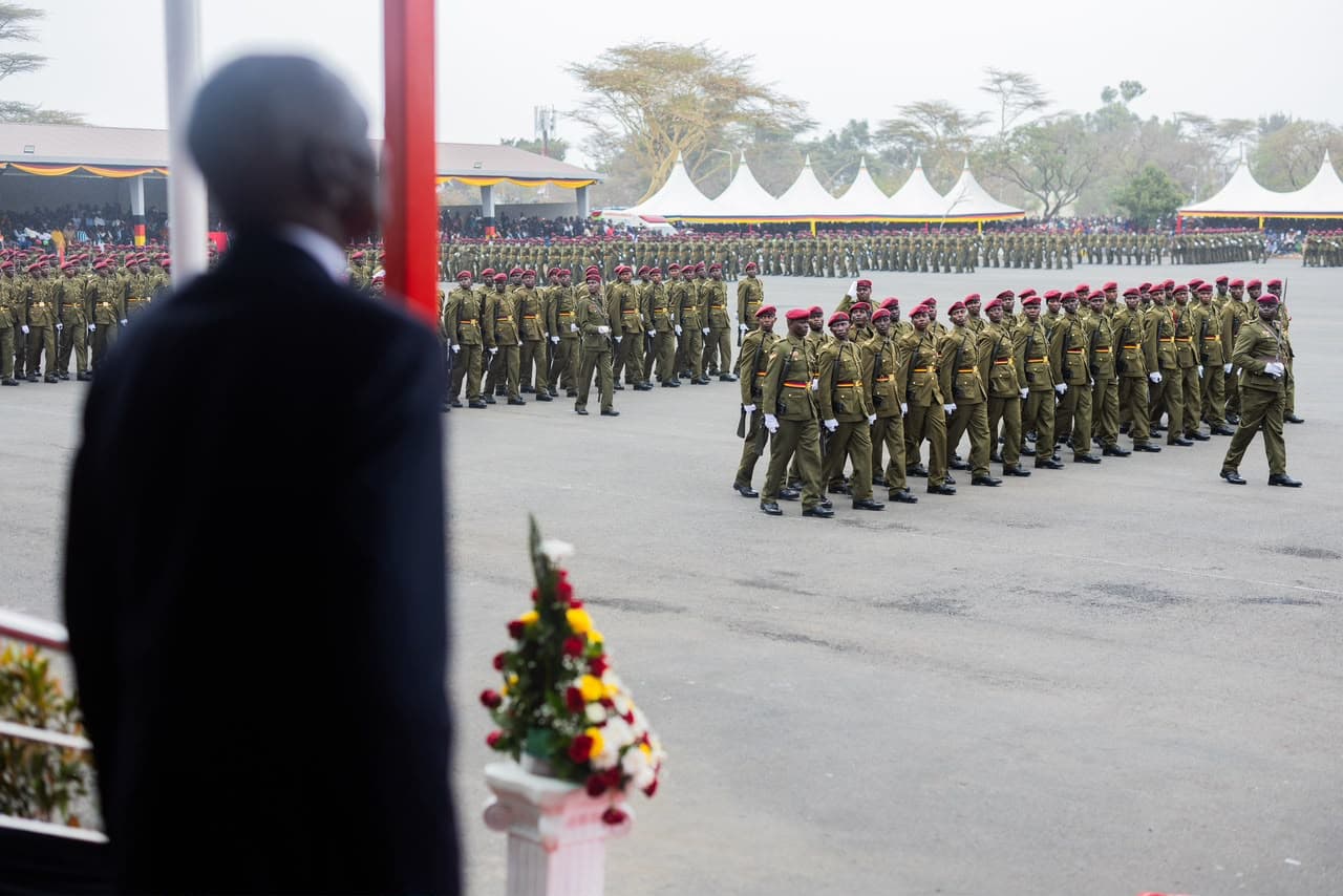 Secure democratic space impartially, Ruto tells new GSU officers