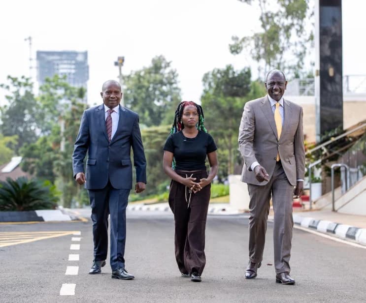 Ruto Honours Tree-Hugging Activist Truphena Muthoni With Ambassador Role and Brazil Trip