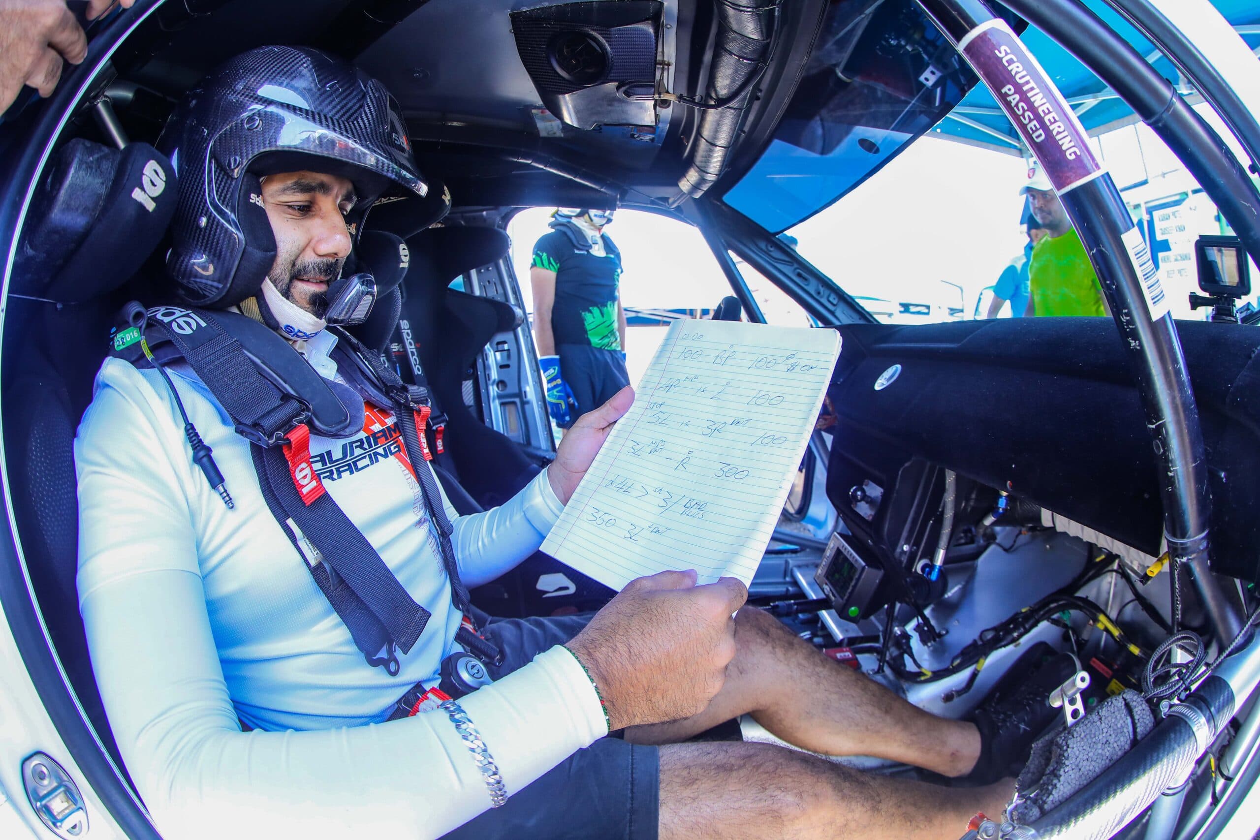 KCB Racing Team drivers prepare for the WRC Safari Rally 2025