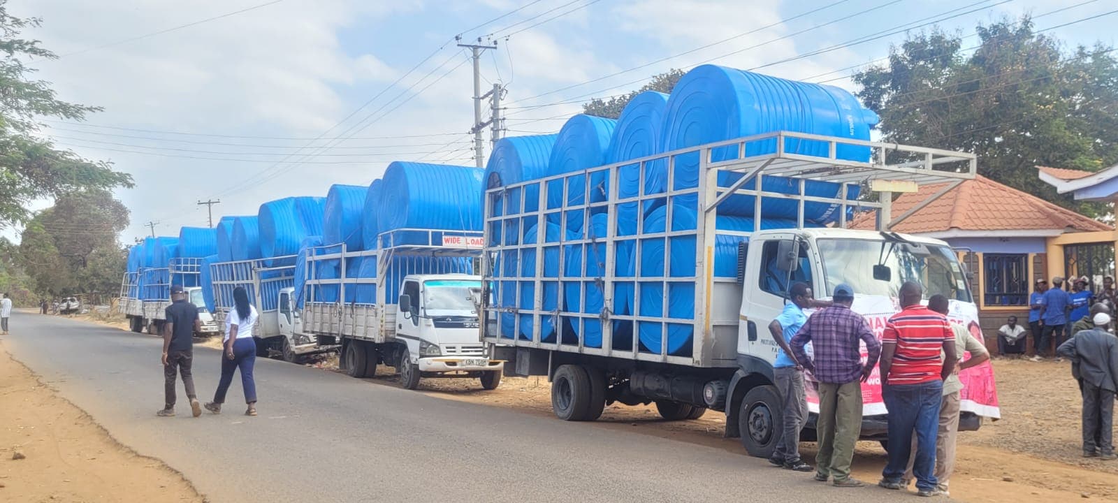 Machakos Women Rep distributes 120 water tanks to schools in Machakos