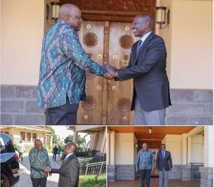 Ruto’s Visit to Uhuru’s Gatundu Home Sparks National Interest