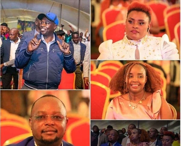 Muigai wa Njoroge and his two wives prove polygamy works.