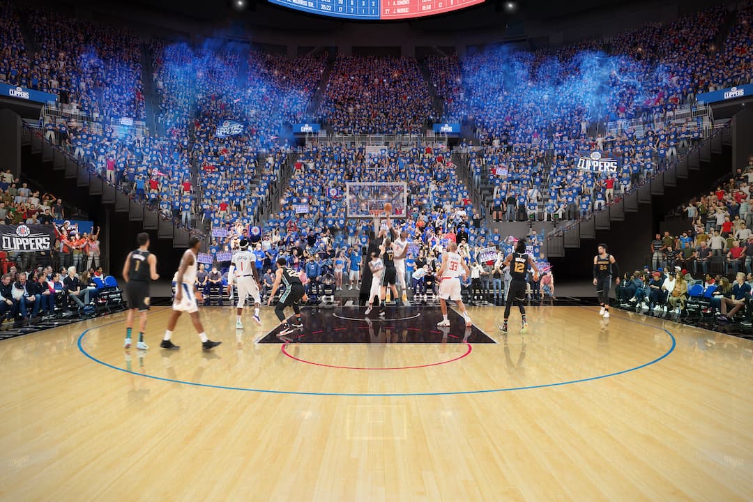 The $2 Billion Los Angeles Clippers Intuit Dome in Inglewood