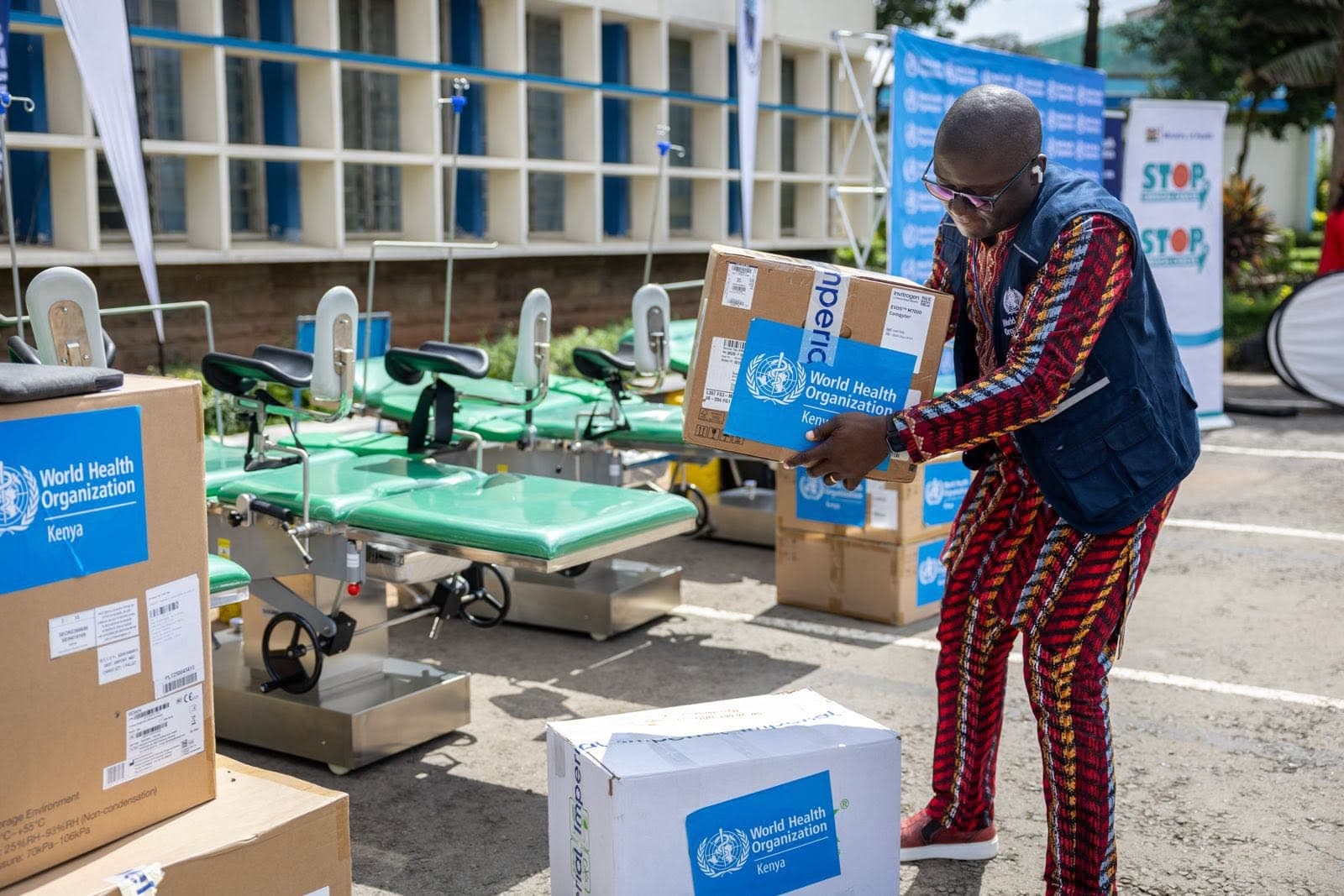 WHO Donates Sh43 Million Medical Equipment to Boost Maternal and Women’s Healthcare
