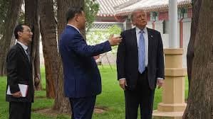 Xi takes Trump on tour of Communist Party’s seat of power in Beijing