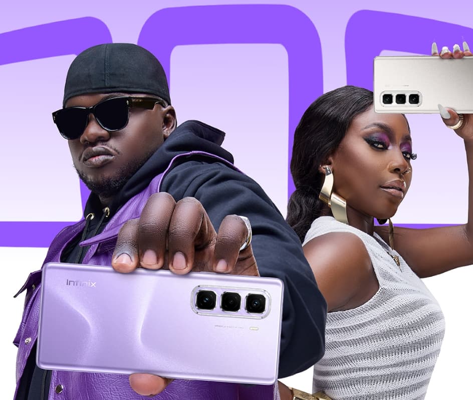 Infinix Partners with Rappers Khaligraph Jones and Ssaru for Hot 50 Pro+ Launch