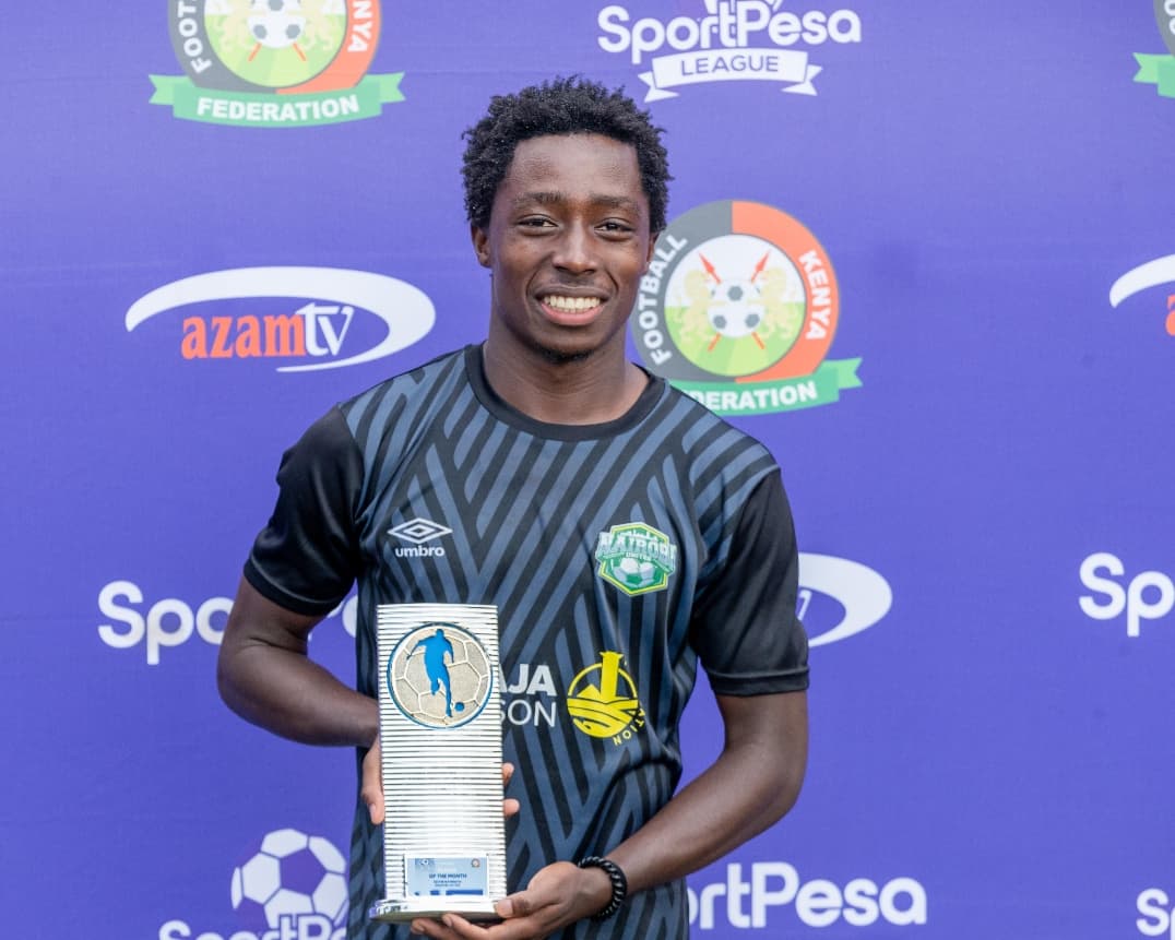 Wangaya secures Shs50,000 prize for April player of the month