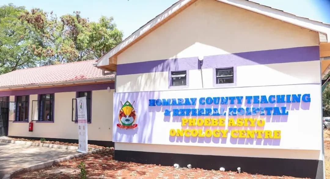 Homa Bay opens the first oncology center