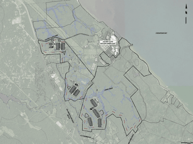 Amazon Data Center Campus Proposed next to Nuclear Plant in Calvert County, Maryland