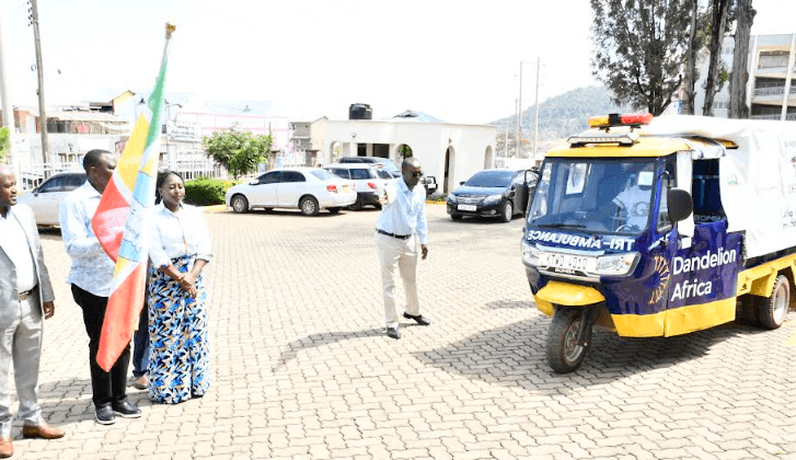 NGO donates tri-ambulance to improve maternal health in Tiaty