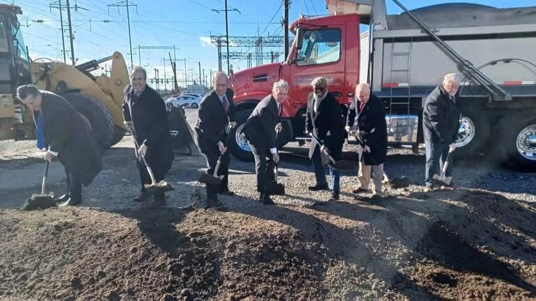 Groundbreaking for new US$500 million Rail Storage facility in NJ