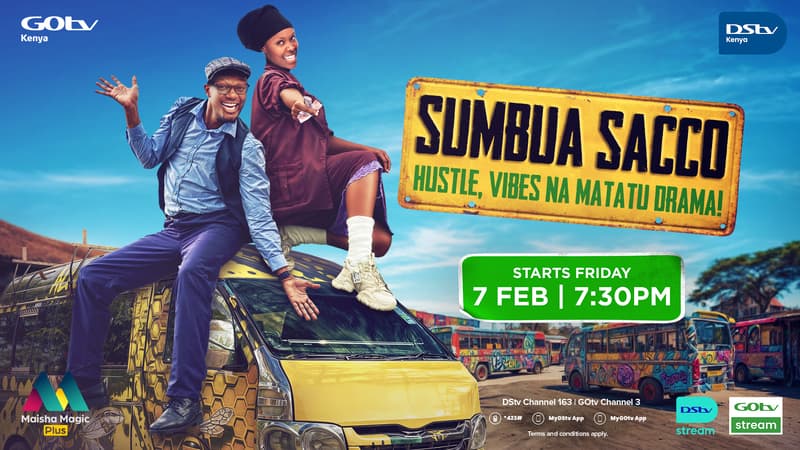 Jackie Vike & Cyprian Osoro to star in new comedy Sumbua Sacco on Maisha Magic Plus