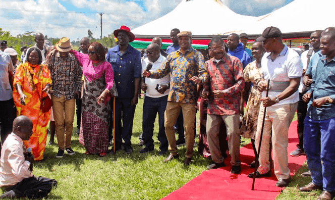 Leaders back govt development agenda