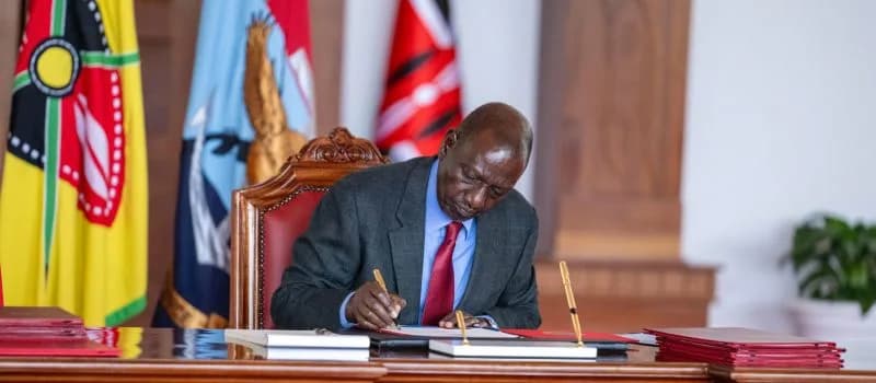 Ruto Signs Four Bills Into Law as Kenya Strengthens Public Finance and Trust Administration