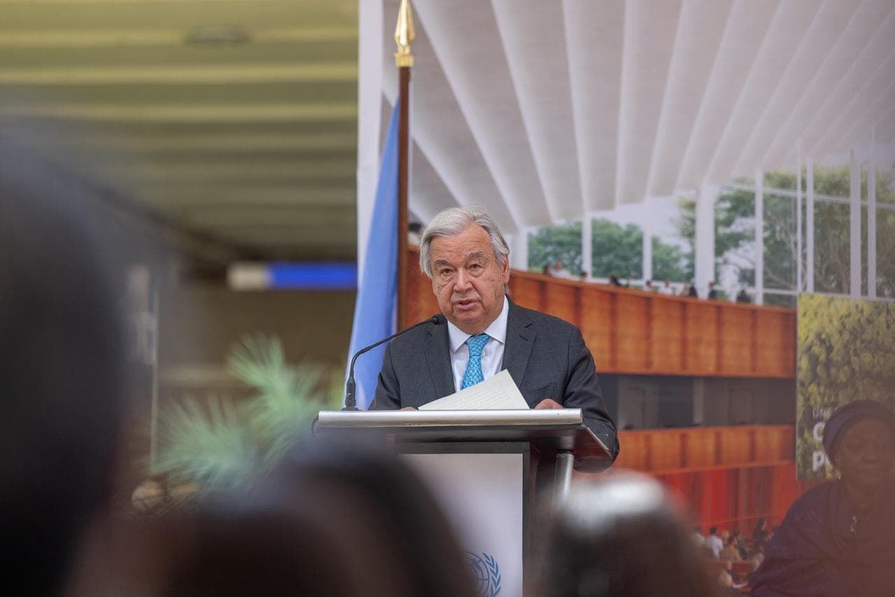 UN Chief hails Nairobi as pillar of global multilateralism