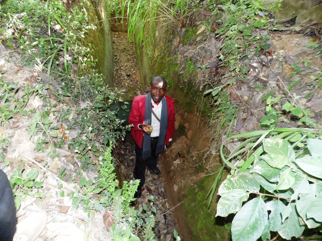 Machakos farmer uses simple trenches to supply water 2 months after rains