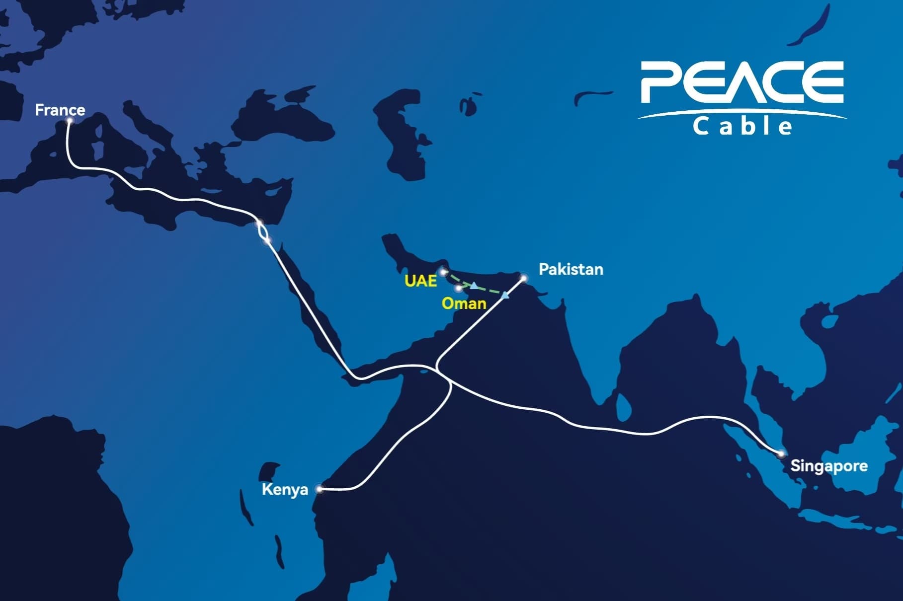 PEACE Submarine Cable Cut in the Red Sea Causes Major Internet Issues in East Africa