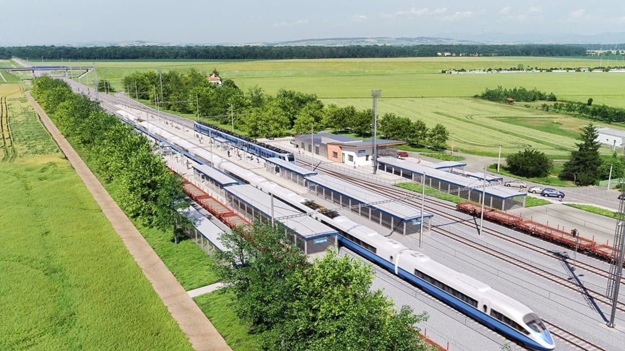 Construction begins on Kojetín – Přerov section of Brno – Přerov high-speed line