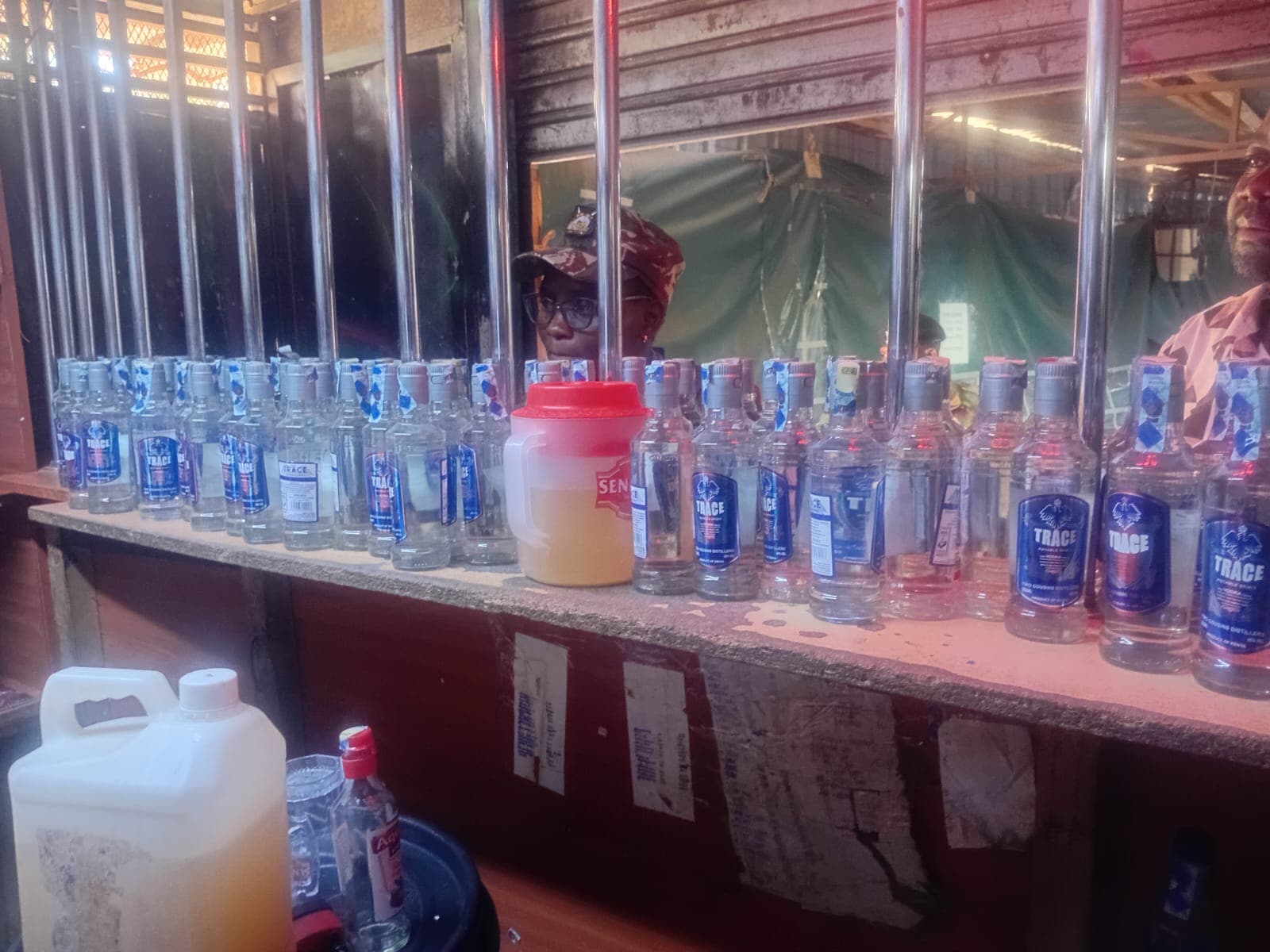 NACADA raid in Jericho uncovers counterfeit alcohol den, three arrested
