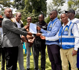 Four water projects handed over for construction in Uasin Gishu