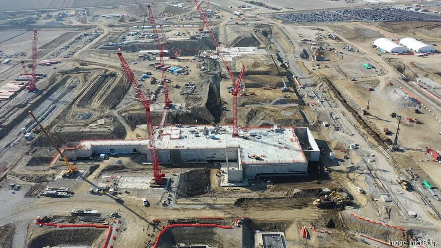 Outlook on the $28 Billion Intel Ohio One Semiconductor Campus in New Albany