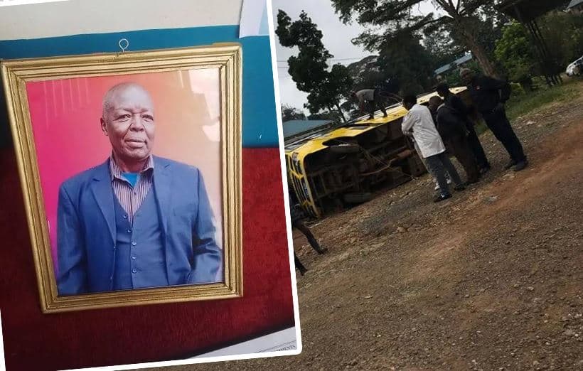 Beloved Muranga School Bus Driver Killed After Same Bus Overturns on Him