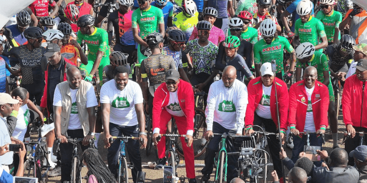 PS Kiptoo Flags Off 4th Kaptagat Cycling Challenge