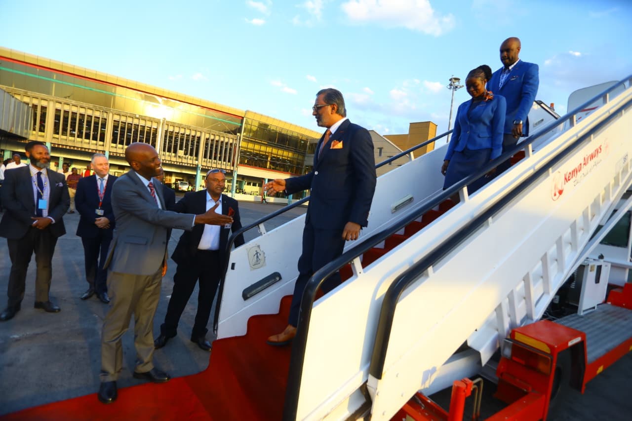 Flydubai Inaugural Flight Lands in Nairobi; To fly 4 times weekly to JKIA