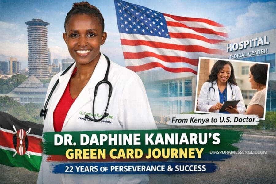 Daphine Kaniaru Greencard Journey to Medical Success in USA