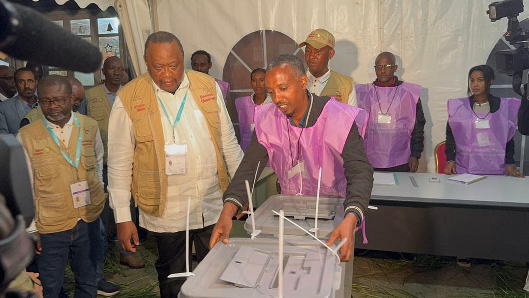 Polls open in Ethiopia as Uhuru leads AU election observers