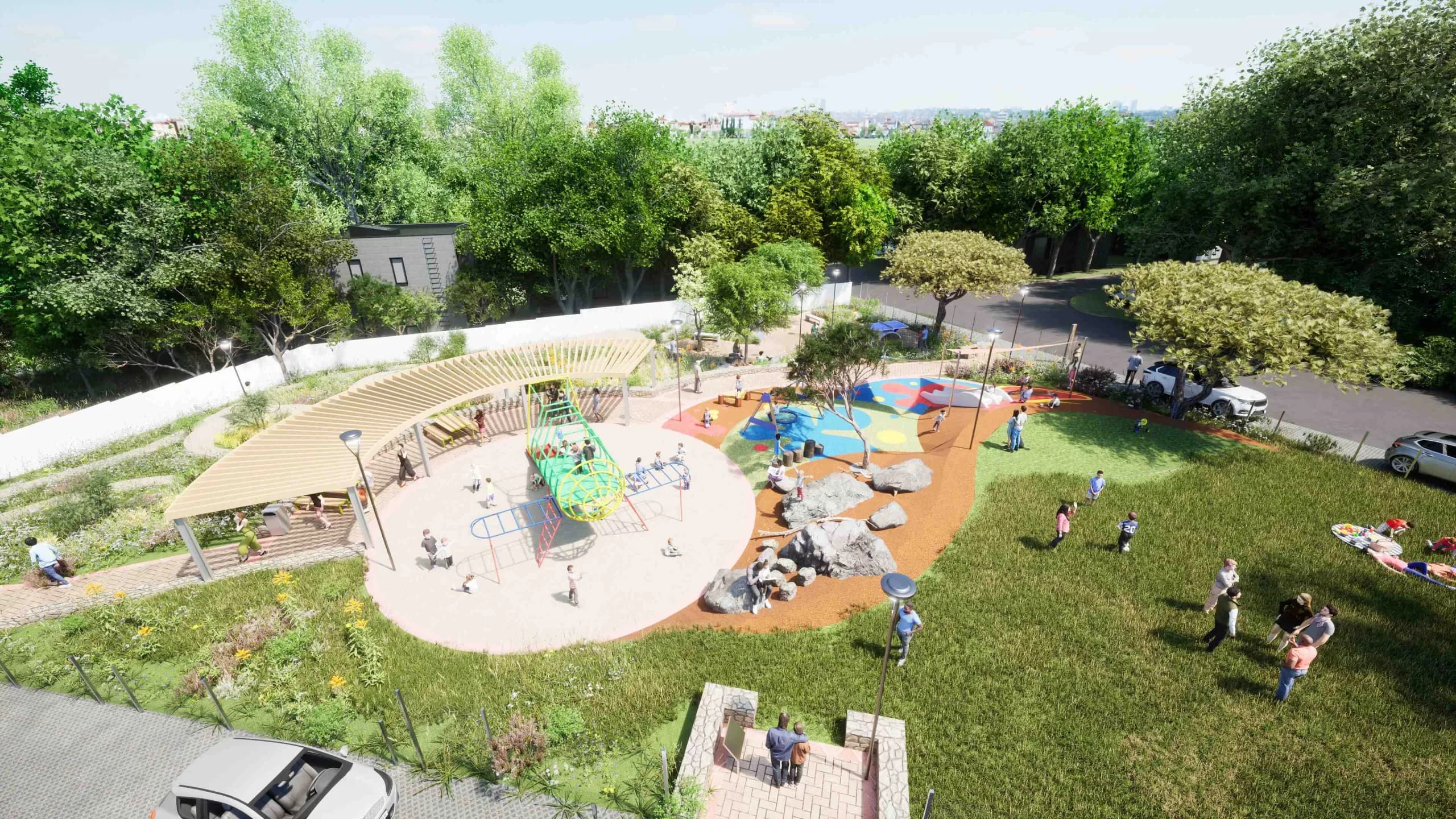 Five-year community-funded project begins with Sluysken Park, Welgemoed, Cape Town