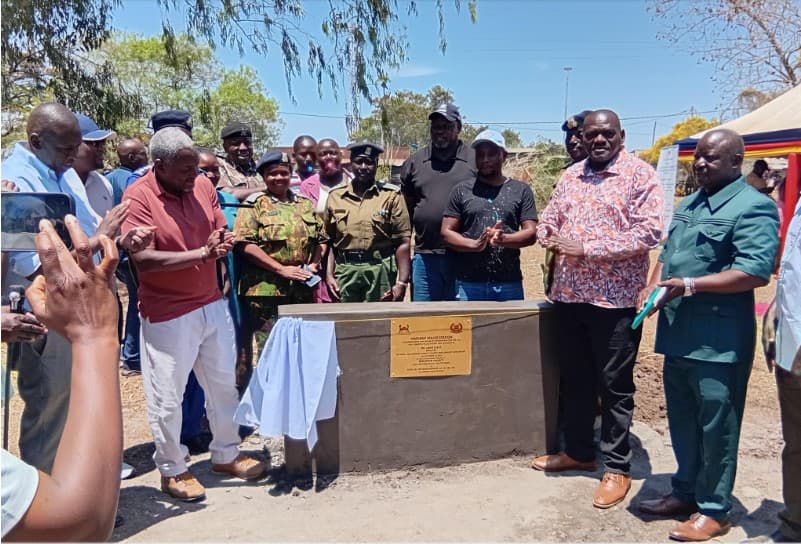 NG-CDF Board launches Sh7m police station in Madiany