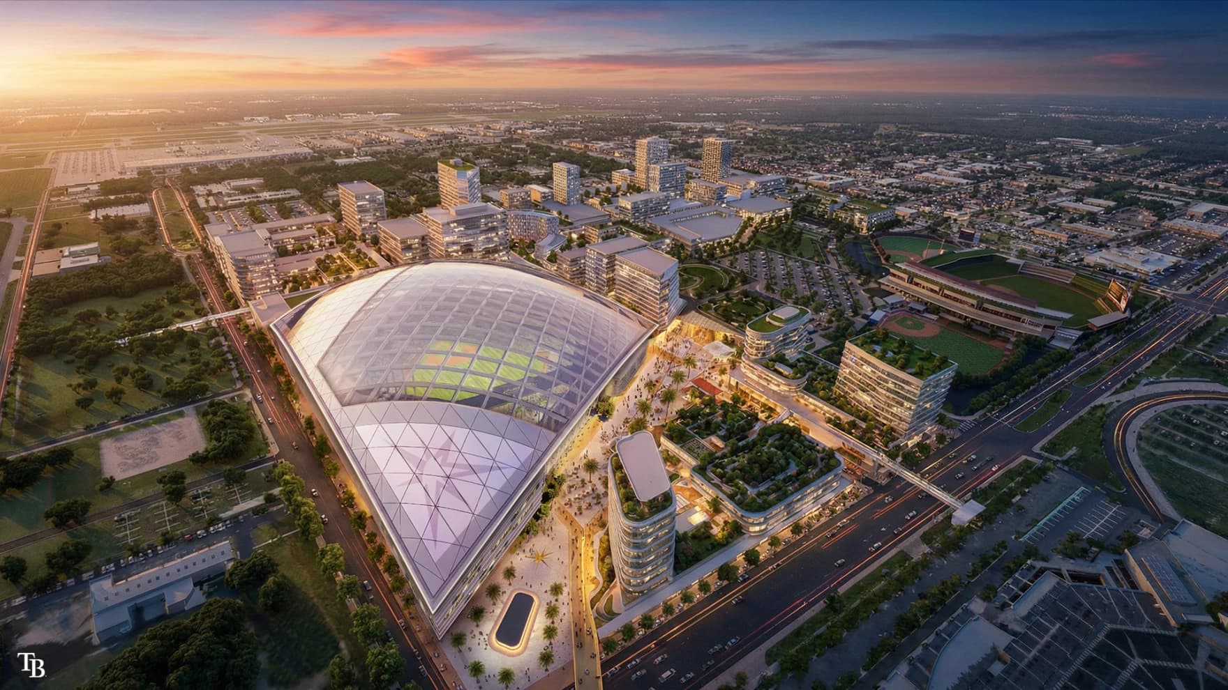 $2.3bn Tampa Bay Rays Ballpark Project in Florida Makes Headway as Council Approves Stadium Plans